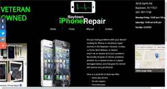 Desktop Screenshot of baytowniphonerepair.com
